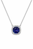 Collier Crivelli Femme in Or blanc Zaffiro 372-3646